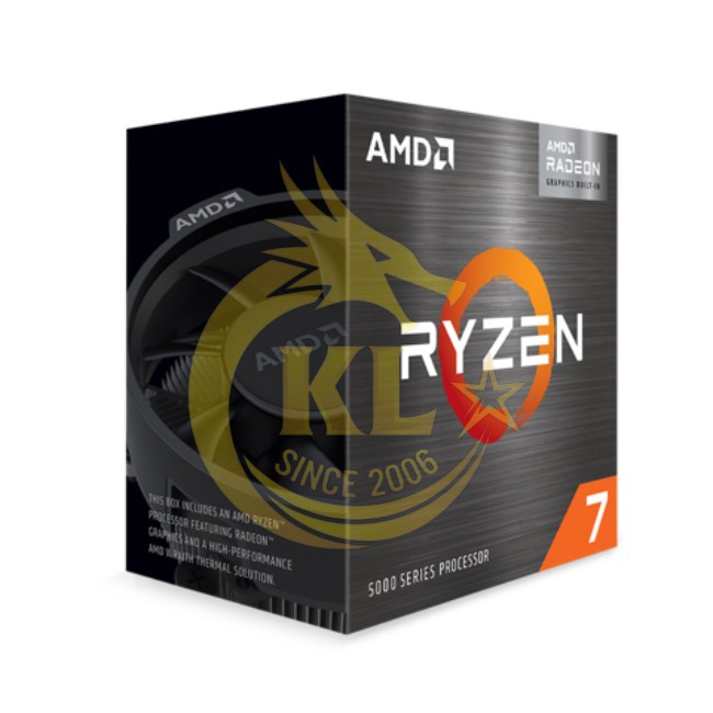 Bộ vi xử lý AMD Ryzen 7 5700X / 3.4GHz Boost 4.6GHz / 8 nhân 16 luồng / 32MB / AM4